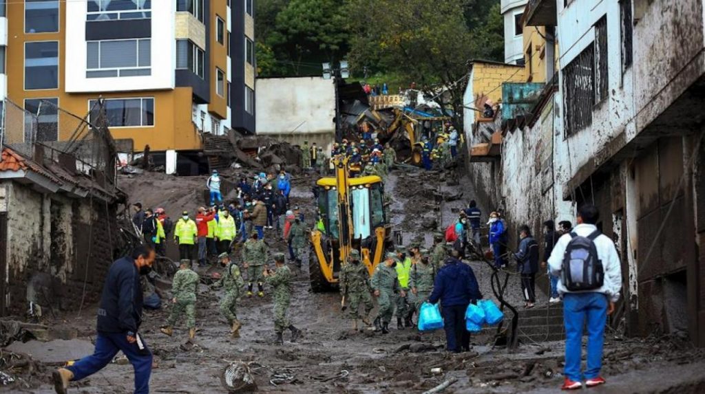 Zona cero bajo resguardo policial por delincuencia en Quito